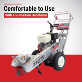 Dosko Swivel Stump Grinder 337S-13HC - Swivel Head Detail