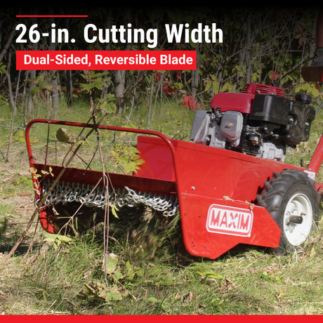 Maxim MBC190H 26-In. Brush Cutter - detail view