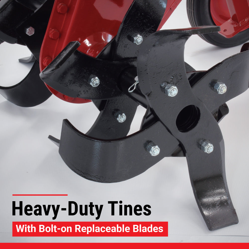 Maxim RMT55H.MAX Commercial Mid-Tine Tiller - tine detail