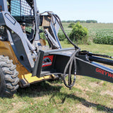 GREYWOLF Backhoe Attachment for Skid Steer Loaders, 12-In. Bucket, 6 Ft. 8 In. Dig Depth, Model 1065