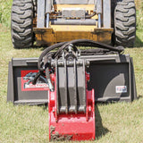 GREYWOLF Backhoe Attachment for Skid Steer Loaders, 12-In. Bucket, 6 Ft. 8 In. Dig Depth, Model 1065