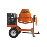 BravePro Concrete Mixer, 7 Cu. Ft. Steel Drum, Honda GX270, Model BRPCM107H