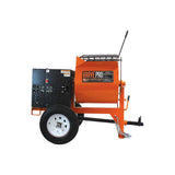 BravePro Mortar Mixer, 6 Cu. Ft. Steel Drum, Honda GX240, Model BRPMM106H