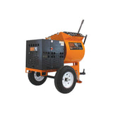 BravePro Mortar Mixer, 6 Cu. Ft. Steel Drum, Honda GX240, Model BRPMM106H