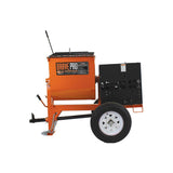 BravePro Mortar Mixer, 6 Cu. Ft. Steel Drum, Honda GX240, Model BRPMM106H