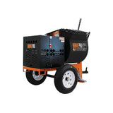 BravePro Mortar Mixer, 6 Cu. Ft. Poly Drum, Honda GX240, Model BRPMM206H