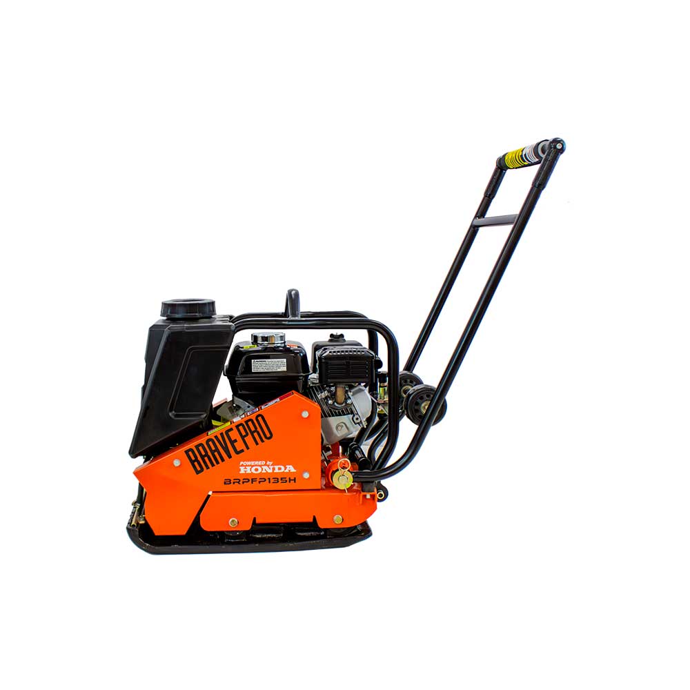 BravePro Forward Plate Compactor, 16 In. Plate, Honda GX160, Model BRPFP135H