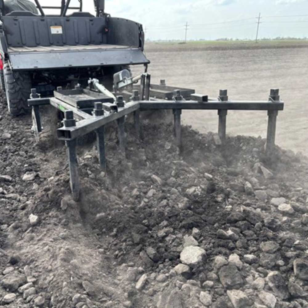 GREYWOLF Till-N-Claw Chisel Plow and Cultivator, 60-In. Wide, Drawbar Mount, Model GWG311025