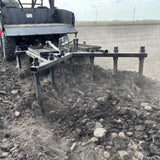 GREYWOLF Till-N-Claw Chisel Plow and Cultivator, 60-In. Wide, Drawbar Mount, Model GWG311025