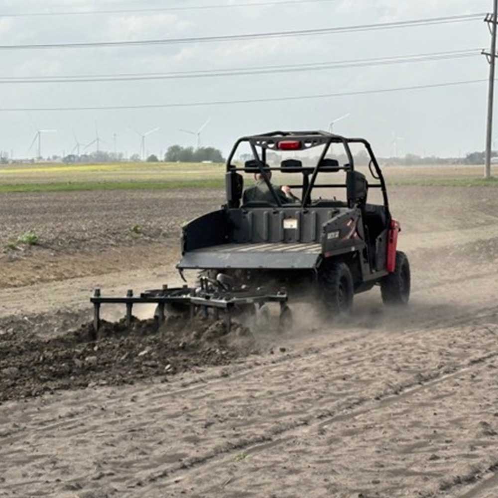 GREYWOLF Till-N-Claw Chisel Plow and Cultivator, 60-In. Wide, Drawbar Mount, Model GWG311025