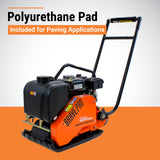 BravePro Forward Plate Compactor, 14 In. Plate, Honda GX160, Model BRPFP125H