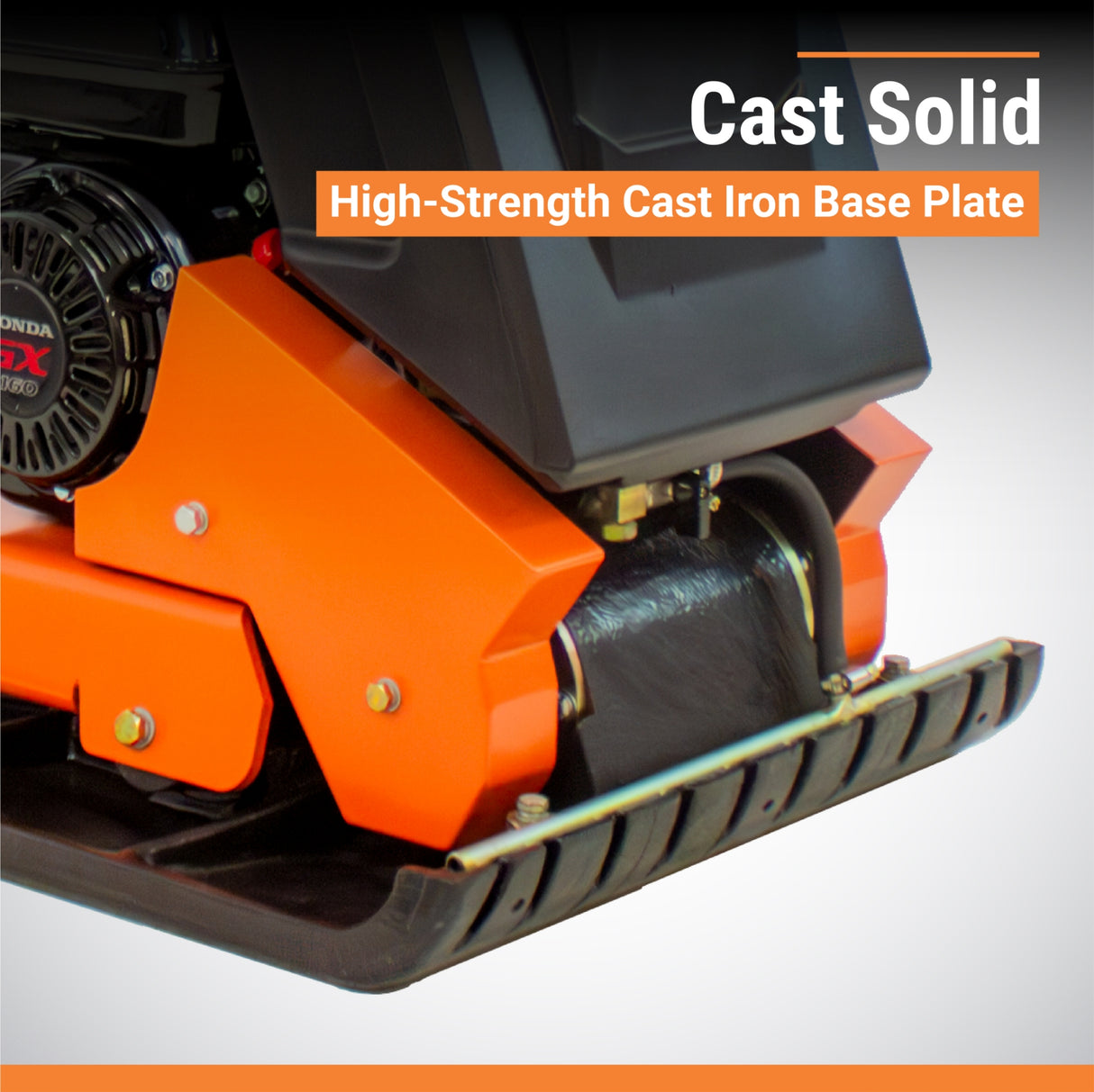 BravePro Forward Plate Compactor, 20 In. Plate, Honda GX160, Model BRPFP145H