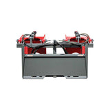 GREYWOLF Double Quick Attach Grapple for Skid Steer Loaders, Universal Bucket Mount, Model 1066