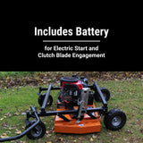 BravePro Finish Cut Pull-Behind Mower, 60 In. Deck, 25 HP, Honda GXV630, Model BRPFC112HE