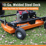 BravePro Finish Cut Pull-Behind Mower, 60 In. Deck, 25 HP, Honda GXV630, Model BRPFC112HE