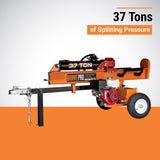 BravePro Log Splitter, 37-Ton, Horizontal and Vertical, 3,500 PSI, Honda GX270, Model VH1737GX