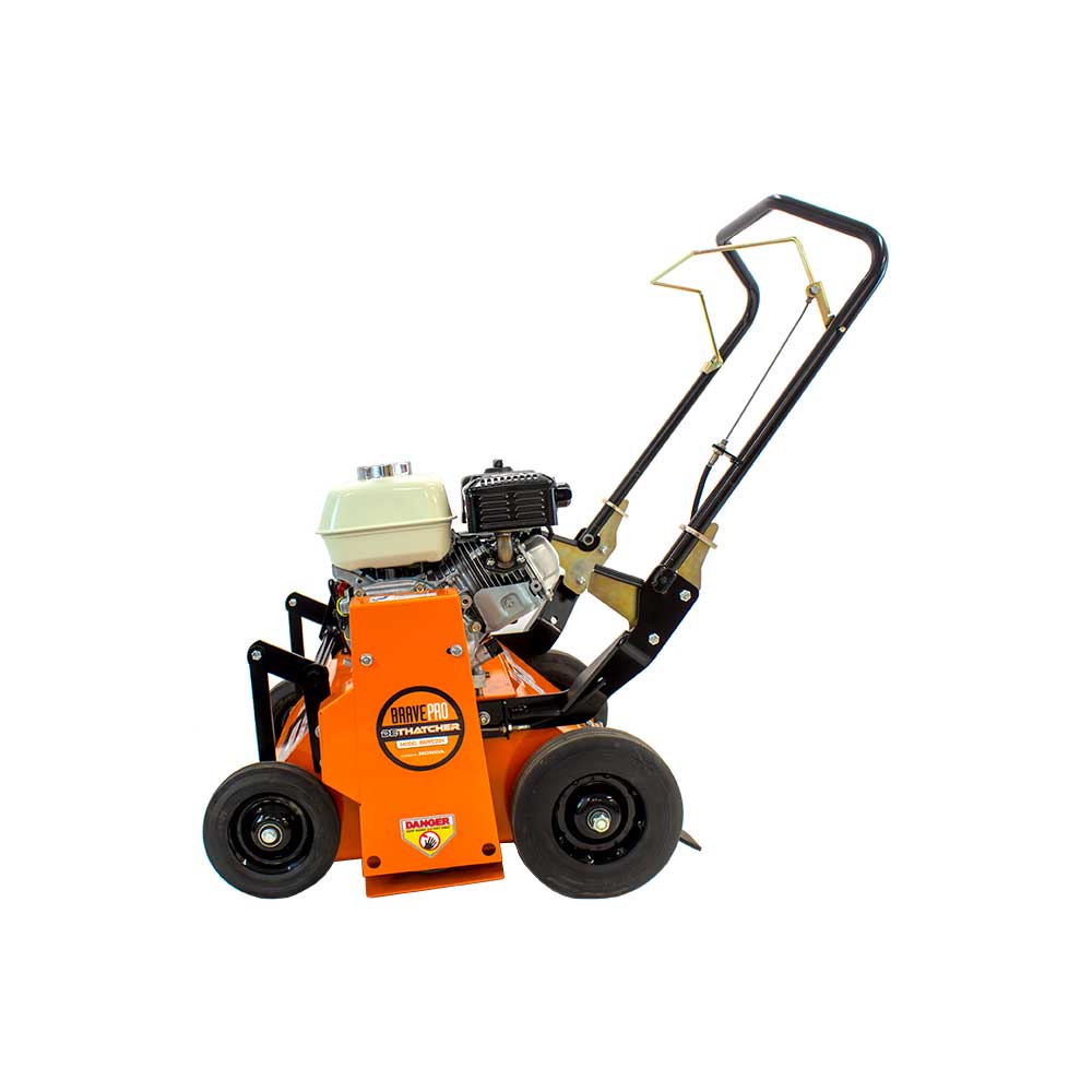 BravePro Power Rake Dethatcher, 20 In. Width, Honda GX160, Model BRPPD20H