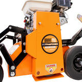 BravePro U-Turn Power Rake Dethatcher, 20 In. Width, Counter-Rotating, Honda GX160, Model BRPPD20CWH