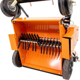 BravePro U-Turn Power Rake Dethatcher, 20 In. Width, Counter-Rotating, Honda GX160, Model BRPPD20CWH