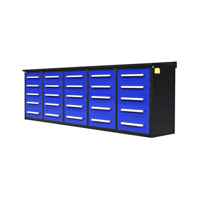 Chery Industrial Heavy-Duty Workbench with 25 Drawers 10 ft - WW000184