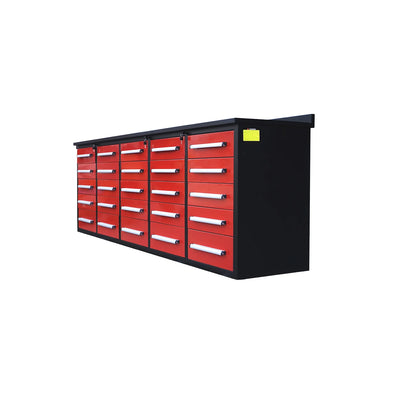 Chery Industrial Heavy-Duty Workbench with 25 Drawers 10 ft - WW000184