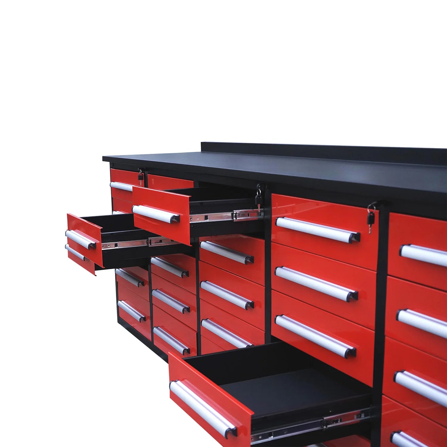Chery Industrial Heavy-Duty Workbench with 25 Drawers 10 ft - WW000184