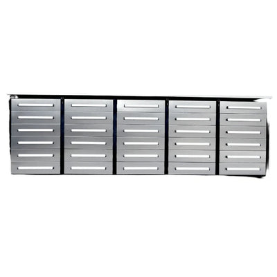 Chery Industrial 10ft Workbench Storage Cabinet with 30 Drawers - WW000188