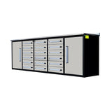 Chery Industrial Garage Storage Cabinet with 18 Drawers and 2 Cabinets 10ft - WW000182