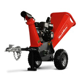 MechMaxx 4" 7HP 212cc DUCAR Gas Powered Wood Chipper with Tow Bar, Model GS650