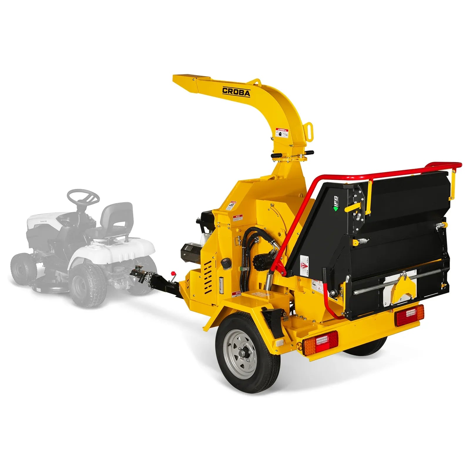 MechMaxx 8" 35HP 1000cc ZONSEN Commercial Hydraulic Wood Chipper, Model TX1000