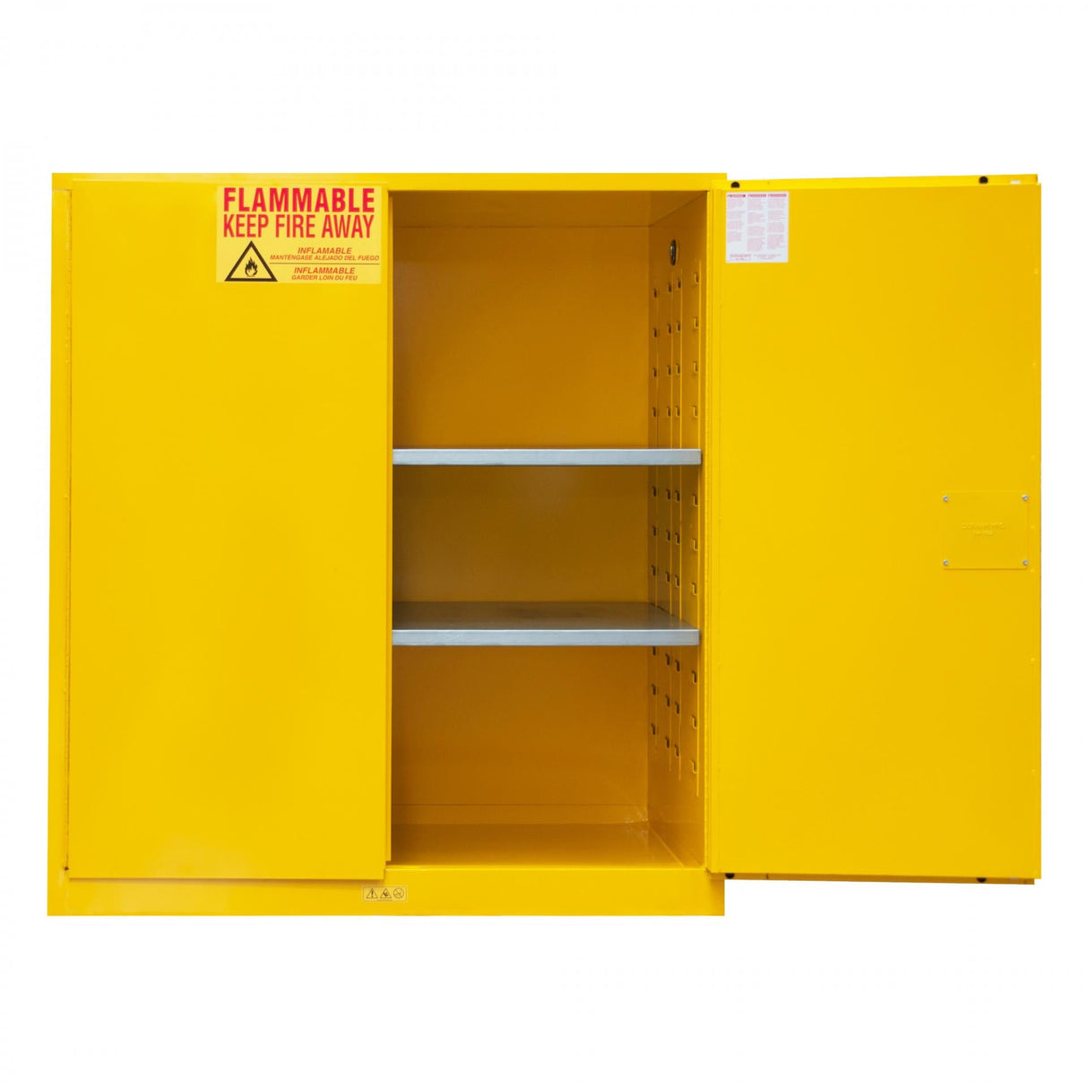 Durham 1120M-50 FM approved 120 gallon flammable safety cabinet, steel construction