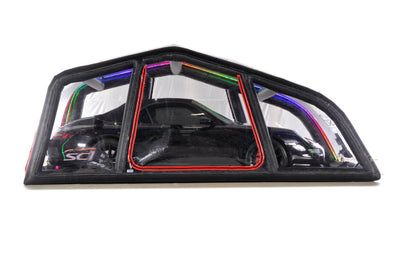 CarCapsule 18 ft SC1 Series ShowCase Indoor Capsule w/ Road Design Floor, IntelliCharger & LED Kit - CCSH18SC1