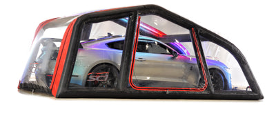 CarCapsule 18 ft SC1 Series ShowCase Indoor Capsule w/ Road Design Floor, IntelliCharger & LED Kit - CCSH18SC1