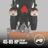 MechMaxx 72" PTO Driven Flail Mower, 3-Point Hitch, 45–85HP, Model NAM72