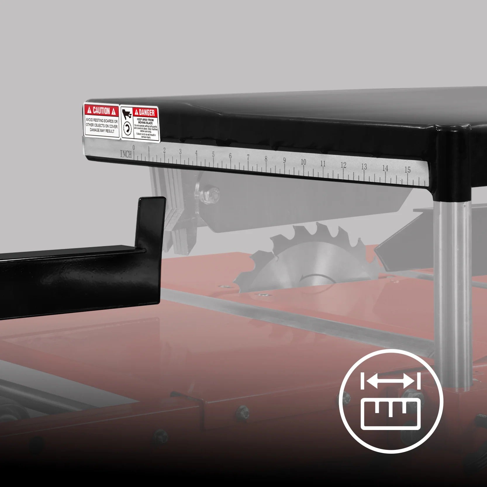MechMaxx 10" Blade Gas Powered Single Blade Edger with 12" Max Cutting Width, Model SBE50
