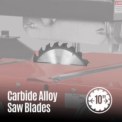 MechMaxx 10" Blade Gas Powered Single Blade Edger with 12" Max Cutting Width, Model SBE50