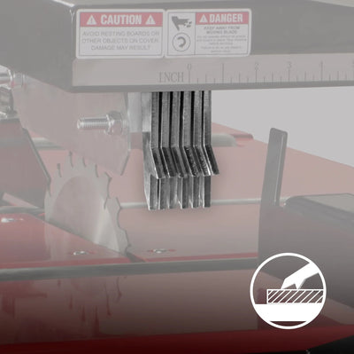 MechMaxx 10" Blade Gas Powered Single Blade Edger with 12" Max Cutting Width, Model SBE50