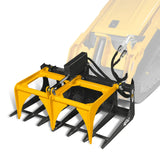 MechMaxx 42" Skeleton Grapple Attachment for Mini Skid Steer with 24" Arm Opening and 2000 lb Capacity