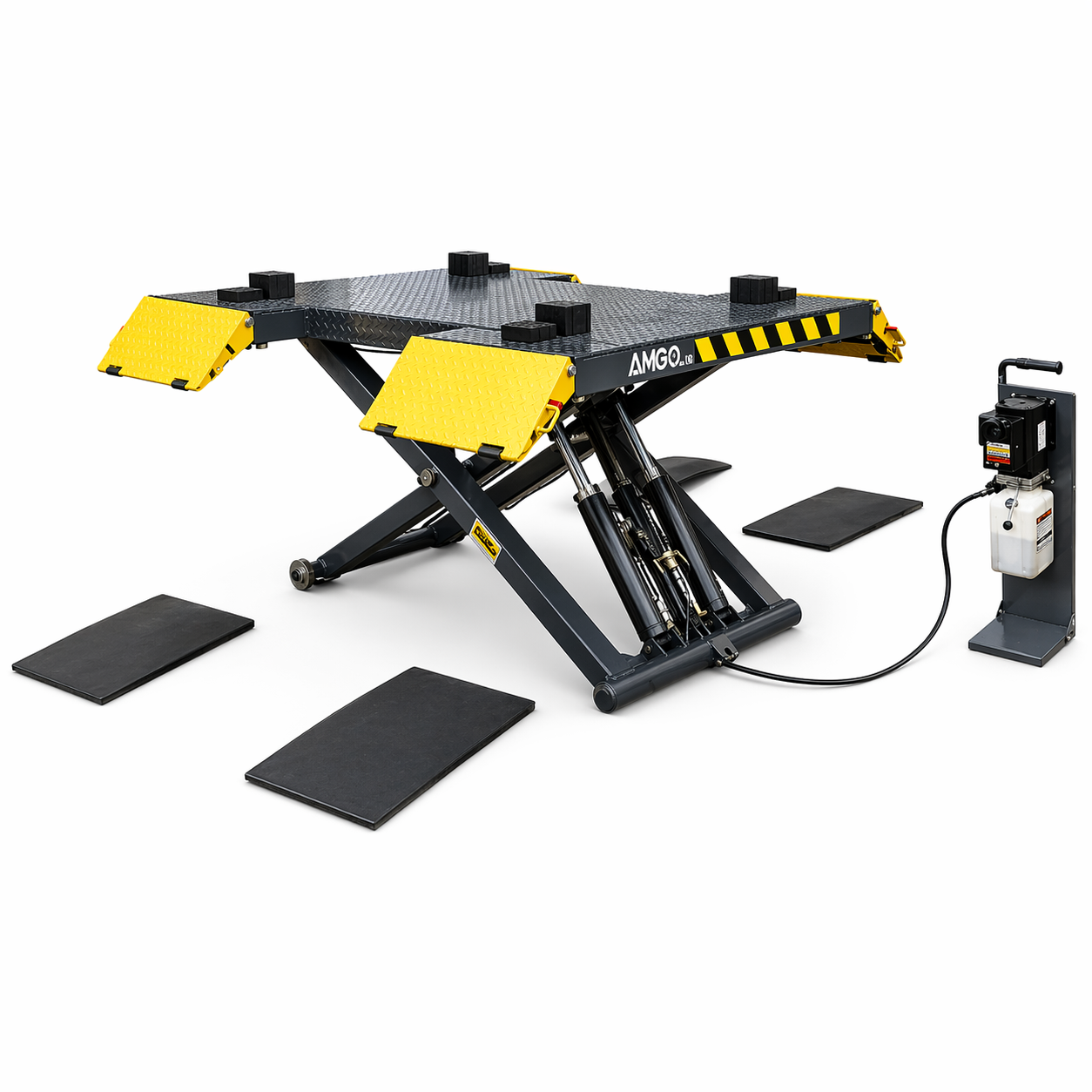 AMGO MRP06 Portable Mid-Rise Scissor Lift 6,000 lb Capacity