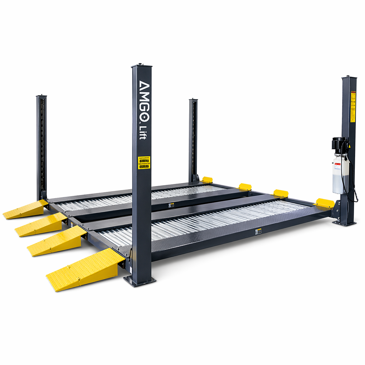 AMGO 409-DP 4-Post Double Parking Lift 9,000 lb Capacity