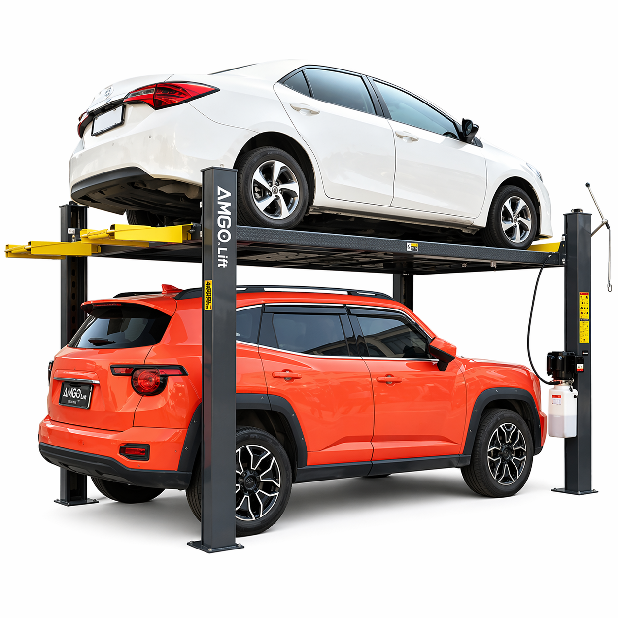 AMGO 409-HP 4-Post Parking Lift 9,000 lb Capacity