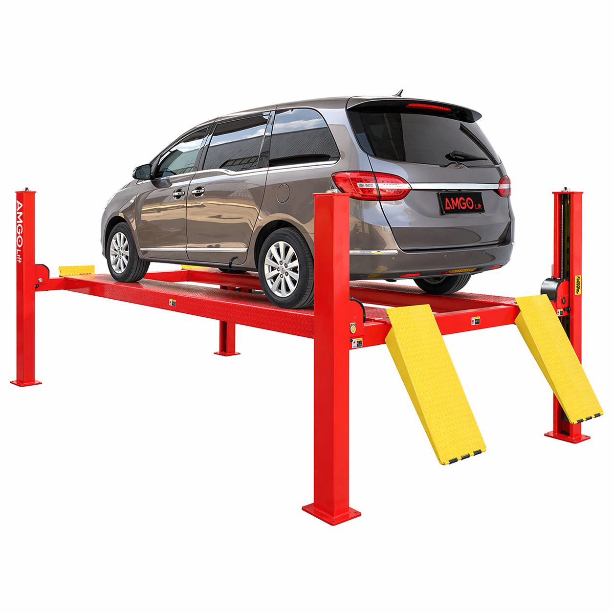 AMGO PRO-14 4-Post Car Lift 14,000 lb Capacity