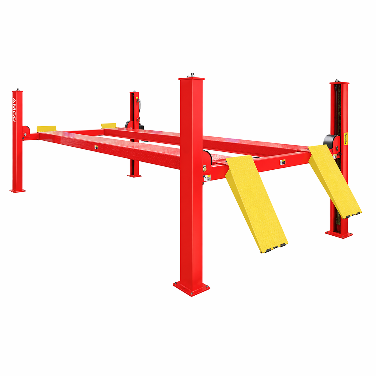 AMGO PRO-14E 4-Post Car Lift 14,000 lb Extended Length