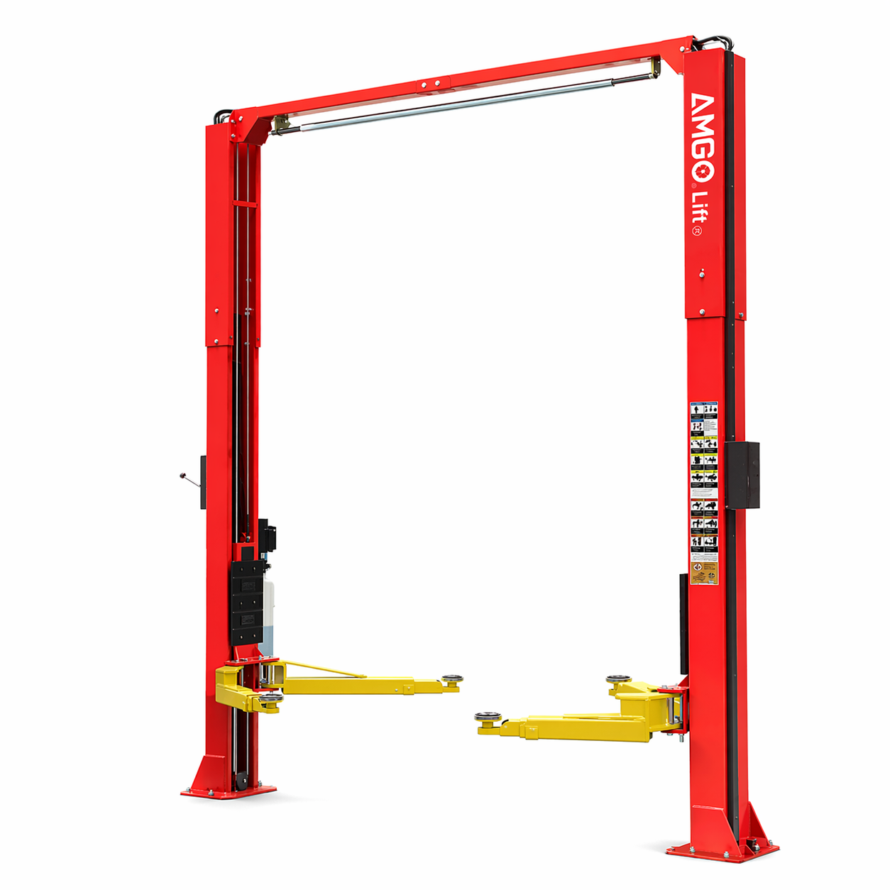 AMGO OH-10 2 Post Car Lift 10,000 lb Overhead