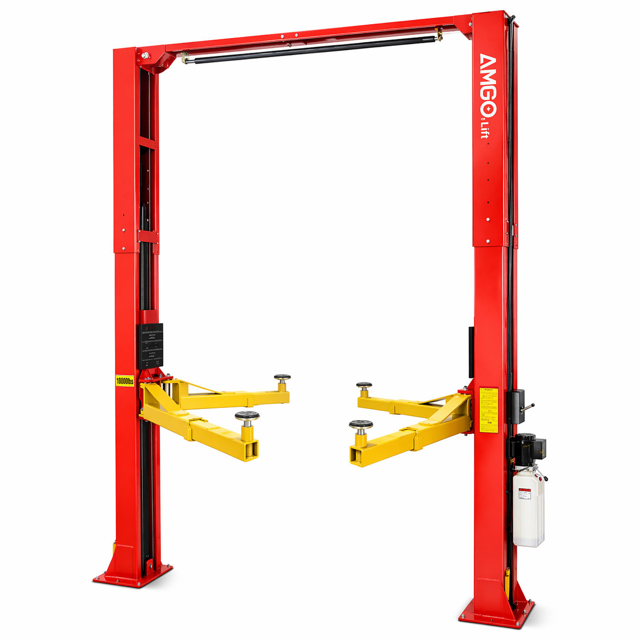 AMGO OH-15 2-Post Car Lift 15,000 lb Adjustable Height