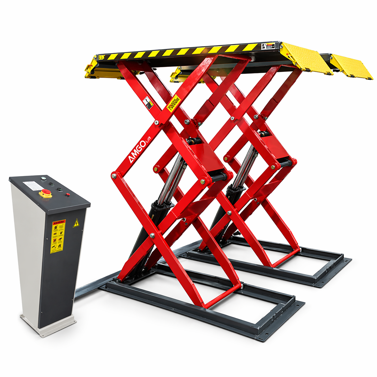 AMGO XL-7 Low-Profile Scissor Lift 7,000 lb Capacity