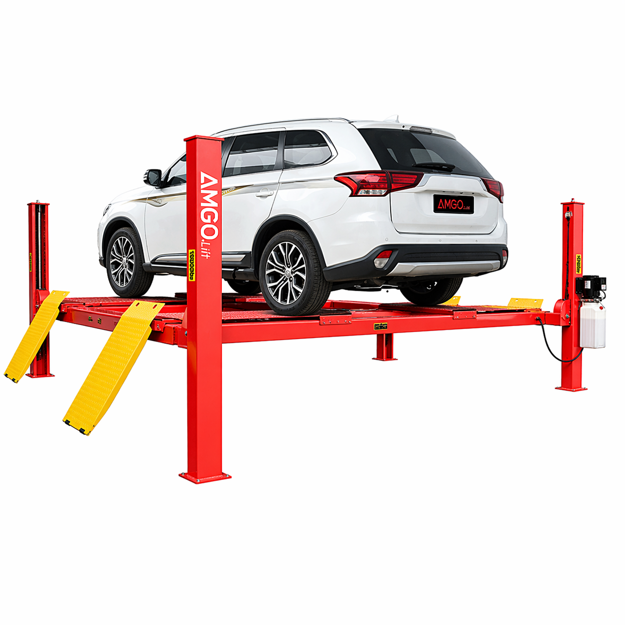 AMGO PRO-12SX 4-Post Car Lift 12,000 lb Capacity