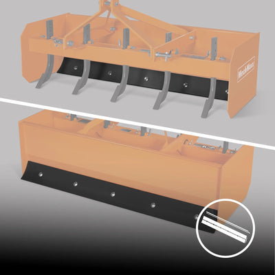 MechMaxx 60" Box Blade Scraper with 5 Shanks, 3-Point Hitch, Model BB60