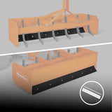 MechMaxx 72" Box Blade Scraper with 6 Shanks, 3-Point Hitch, Model BB72