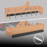 MechMaxx 84" Box Blade Scraper with 7 Shanks, 3-Point Hitch, Model BB84